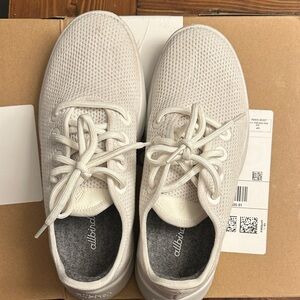 Allbirds Men's Cream Knit Sneakers